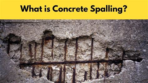 Spalled concrete. Spalling is a type of damage that affects concrete surfaces and structures. It is characterised by the flaking or chipping of the concrete surface, which can range from minor cosmetic issues to major structural problems. The term “spall” is used to describe the breaking up of a material into fragments, often due … 