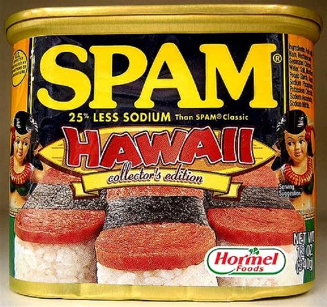 Spam hawaii.  Hawaii&rsquo;s love affair with Spam is legendary, with the canned...