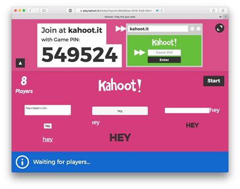 Enter the amount of bots you'd like to send into the Kahoot. Please note that the server gets ratelimited by Kahoot when you send over 400 bots. I recommend forking this multiple times so you can coordinate an attack with lots more bots. Once you input the amount and click Enter, it should say Enter name>. Put the name that you want the bots to .... 
