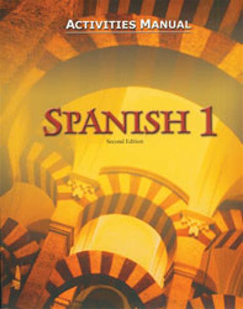 Spanish 1 activities manual spanish edition paperback. - Manual de solución de instructores de ecuaciones diferenciales elementales boyce.