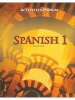 Spanish 1 activities manual spanish edition. - Handbook of material weathering fifth edition.
