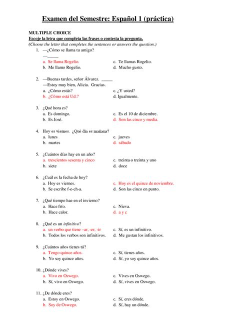 Spanish 102: Adventuras Final Exam Chapters 6-10 Practice Test …