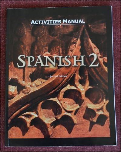 Spanish 2 student activity manual spanish edition. - Personal care home policy and procedure manual.