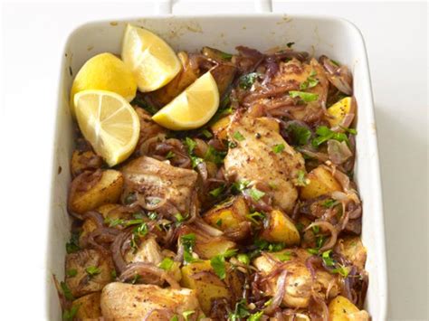 Spanish Chicken and Potato Roast Recipe - Food Network