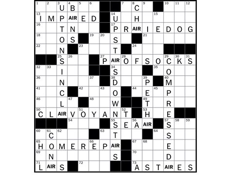 Spanish For Wolves Nyt Crossword