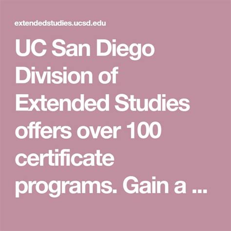 Spanish Language Certificate UC San Diego Division of Extended …