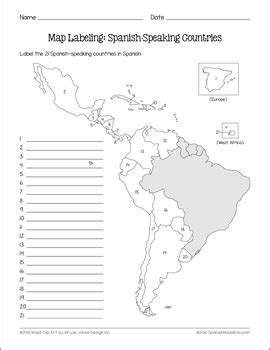 Spanish Speaking Countries - Map Quiz G…