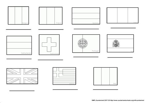 Spanish Speaking Countries Flags Coloringweb