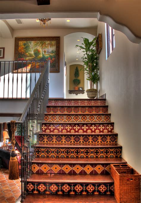 Spanish Style Interior Design Stairs
