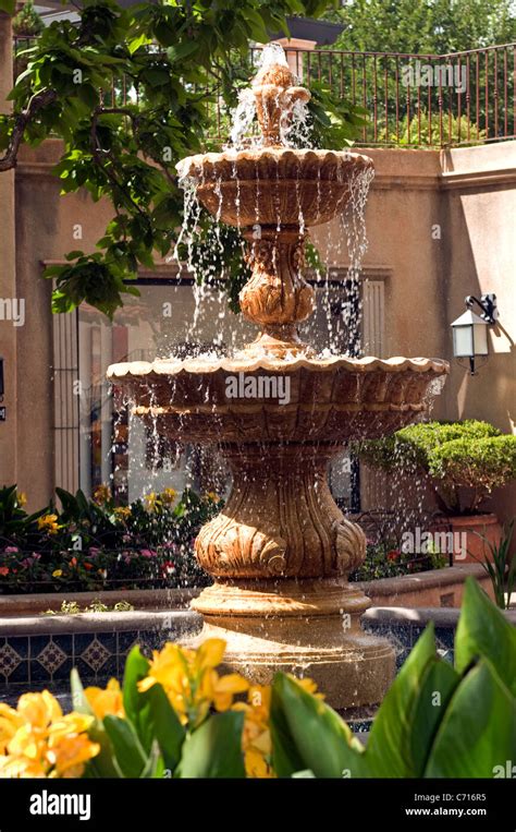 Spanish Style Patio Fountains