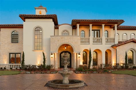 Spanish Style Stucco Home Exteriors