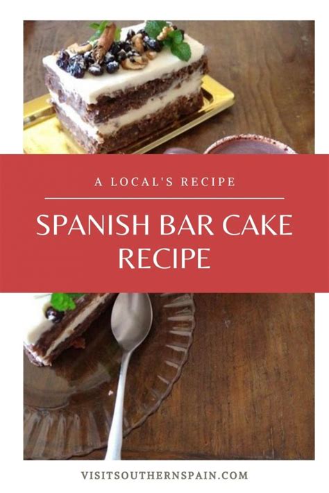 Known as a spice bar cake or Spanish bar cake, this unique 