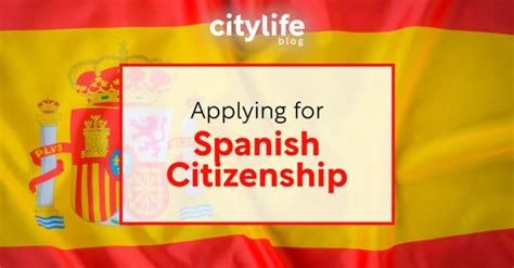 Spanish citizenship application form.  Spanish Citizenship by Residenc...
