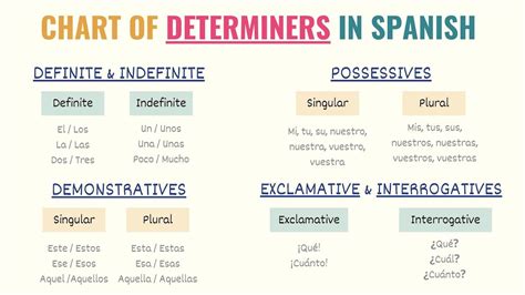 Spanish determiners - en-academic.com