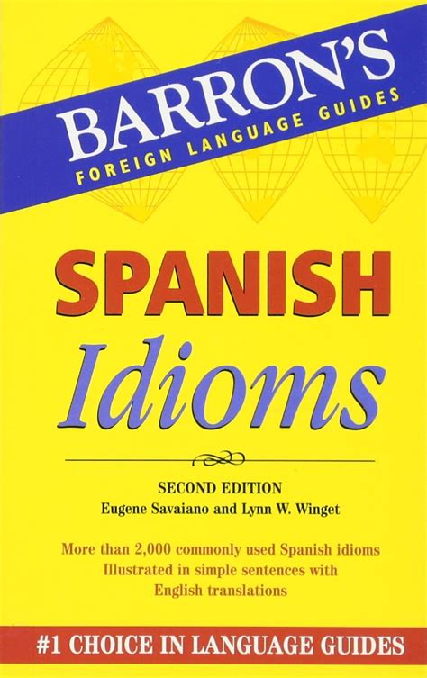 Spanish idioms barrons foreign language guides idiom series. - Cagiva t4 350 500 1987 servizio officina riparazioni.