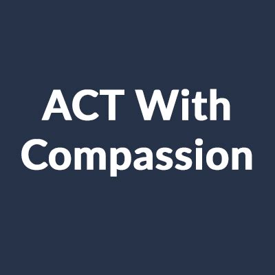 Spanish language materials - ACT With Compassion