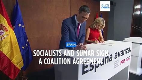 Spanish socialists strike coalition deal with far-left Sumar alliance