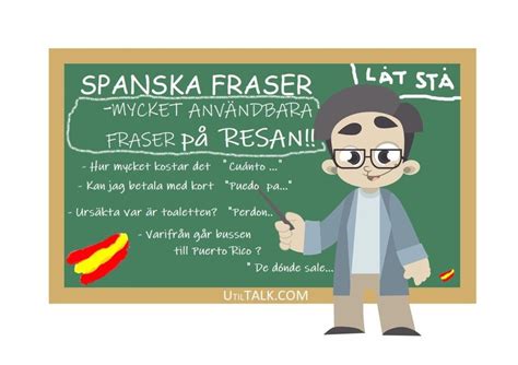 Spanska fraser - s&aring; s&auml;ger du! ️ Playknapp vid varje fras f&ouml;r