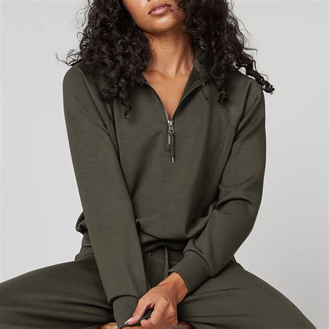 Spanx air essentials dupe. Shoppers say the Anrabess two-piece lounge set is an affordable dupe for the Spanx Air Essentials Half Zip and Wide Leg Pant. Shop it here for $53. 