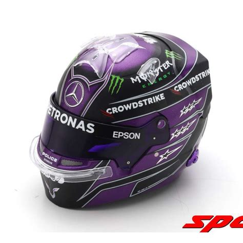 Spark 5HF062 Helmet Replica Mercedes F1 2024 - Lewis Hamilton …