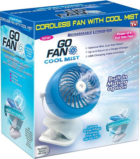 Spark Innovators Go Fan Cool Mist - amazon.com