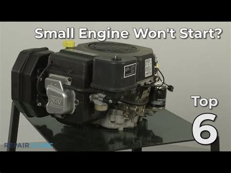 Spark and fuel but no start.  Small engine won't start 01 - Small Engine Spark Plug Inspect th...
