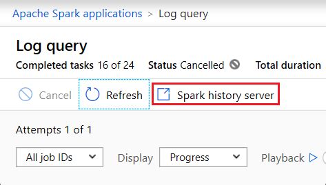 Spark history server logs location.  Spark runs on both Windows and UNIX-like systems (e.  Spa...