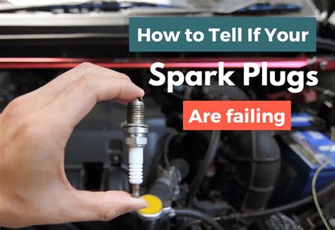 Spark plug failure symptoms.  Listen for rattling, sputtering, or metalli...