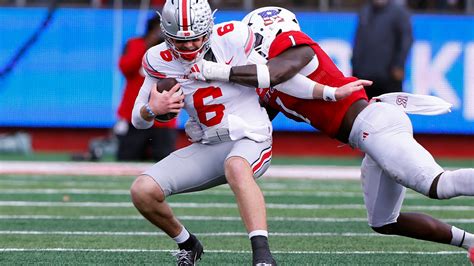Sparked by Hancock’s 93-yard pick 6, No. 3 Ohio State rallies from halftime deficit to beat Rutgers