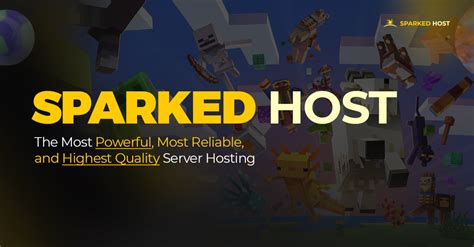 Sparked host.  Supports modpacks, plugins, and instant setup.  It strikes a ra...