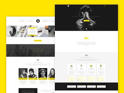 Sparkle Free Multipurpose PSD Web Template