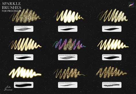 Sparkle brush procreate.  Perfect for creating eye-catching designs, it...