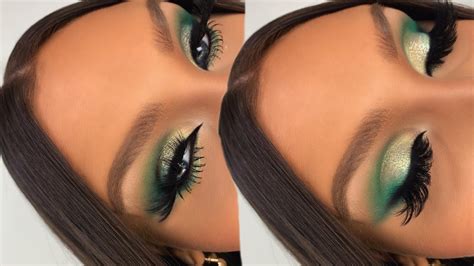 Sparkly Emerald Green Obsessions Makeup Tutorial for Spring & Summer