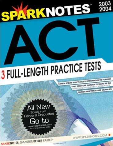 Sparknotes guide to the act sparknotes test prep. - 2001 audi a4 transmisión automática bomba delantera manual.