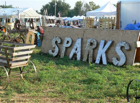 Sparks Kansas Antiques & Collectibles Flea Market ... ~~ Location: North K-7 Highway and 240th Road in Sparks, Kansas. ~~~~ 23 miles West of St. Joseph, Missouri -- Hwy. 36 west to Hwy. 7 North ~~~~ 19 miles east of Hiawatha, Kansas on 240th Street or take Hwy. 36. ~~~~ 24 miles north of Atchison, Kansas, on Hwy. 7