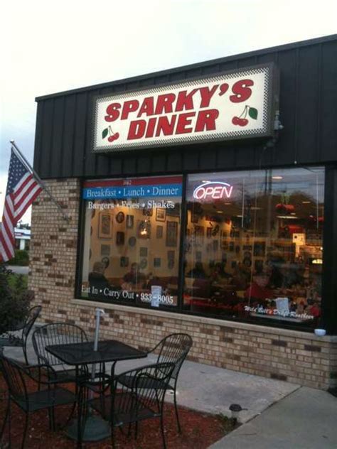 Sparkys diner. Sparky's Diner: Diner Fun! - See 55 traveler reviews, 13 candid photos, and great deals for Traverse City, MI, at Tripadvisor. 