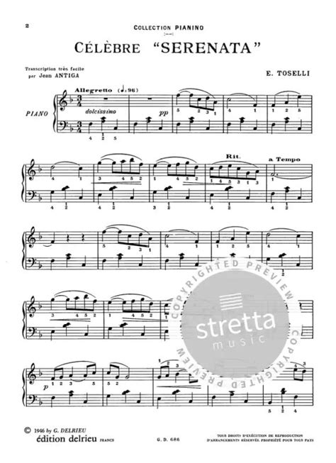 Spartito serenata op 6 violino enrico toselli. - Guide to life health and annuity.