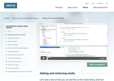 Spatie laravel medialibrary. .  ...