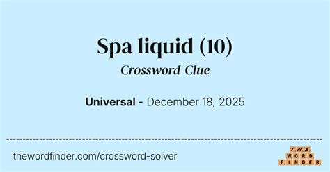 Spattered with liquid crossword clue.  We have 1 possible answer in our database.  H...
