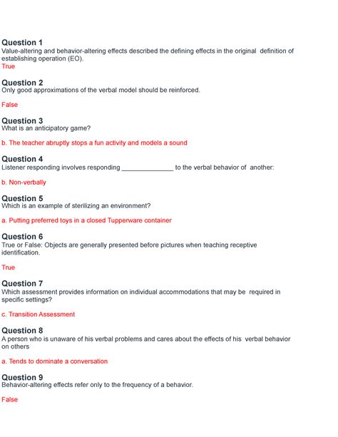 View ATS Teaching Receptive Language Skills Notes.docx from SPCE 689 at Ball State University. Teaching Receptive Language Skills Relias Notes 1. Listener Responding: defined as responding verbally. AI Homework Help ... Final Exam.docx. Solutions Available. Ball State University. SPCE 689. RRVerbalBxFinal Study.docx. Solutions Available. Ball .... 