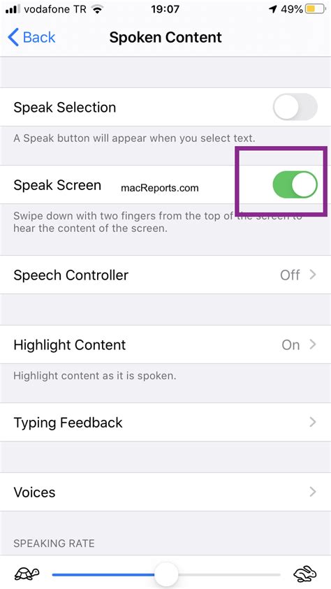 Speak Screen Not Working On i Phone Or i Pad, Fix - Studocu