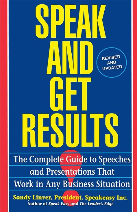 Speak and get results complete guide to speeches presentations work bus. - La chiave di blazhevich studia il trombone.