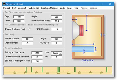 Speaker Box Design Software