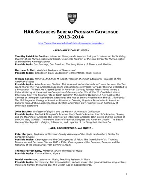 Speaker bureau programs. William J. Lowenberg Speakers Bureau. To request a speaker for your school or organization, please complete this Speakers Bureau Request Form at least two weeks before your preferred program date.. Members of the William J. Lowenberg Speakers Bureau teach students and adults about the Holocaust and genocide through … 