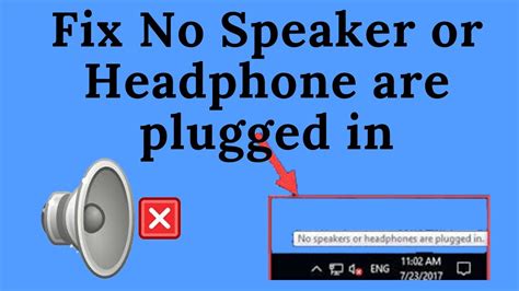 Speakers only work when headphones are plugged in