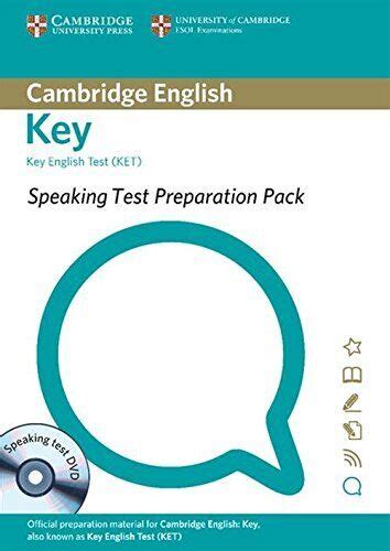 Speaking Test Preparation Pack For Ket 1st Edition