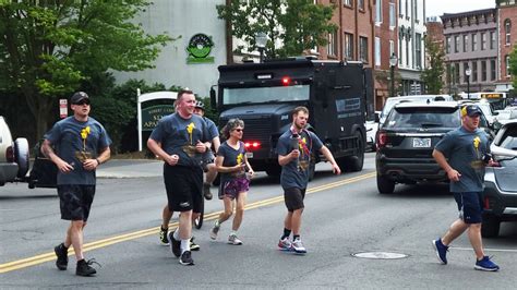 Special Olympic torch carried to Glens Falls