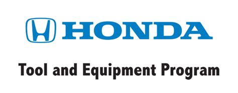 Special Tools - Honda Tool and Equipment Program