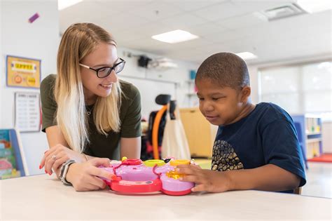 Program Overview. This graduate program will prepare you to teach in an array of childhood special education environments including collaborative teaching .... 