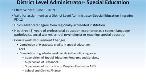 Special education administration certificate. We are a national leader in education, and are looking for inspired, innovative, and nurturing individuals to join our schools. Besides this website, our licensure resources include our Call Center (781-338-6600, available weekdays, 9:00 am to 1:00 pm and 2:00 pm to 5:00 pm) and Walk-in Service Counter (75 Pleasant St., Malden, … 